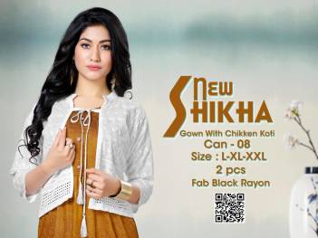 New Shikha By Trendy Fancy Flaired Kurti With Jacket Collection